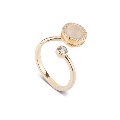 Cat Eye Spinning Adjustable Ring